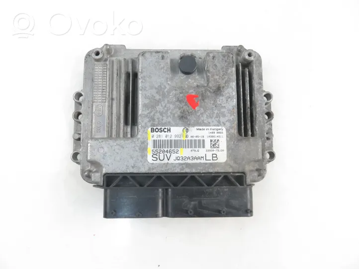 Fiat Sedici Moottorin ohjainlaite/moduuli 55204652