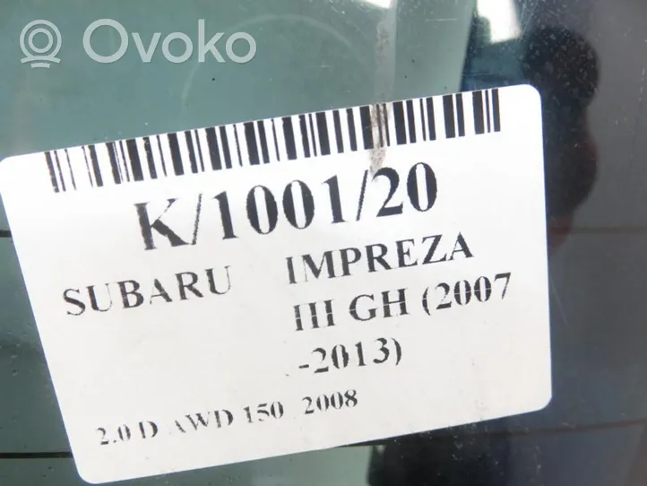 Subaru Impreza III Задняя крышка (багажника) 