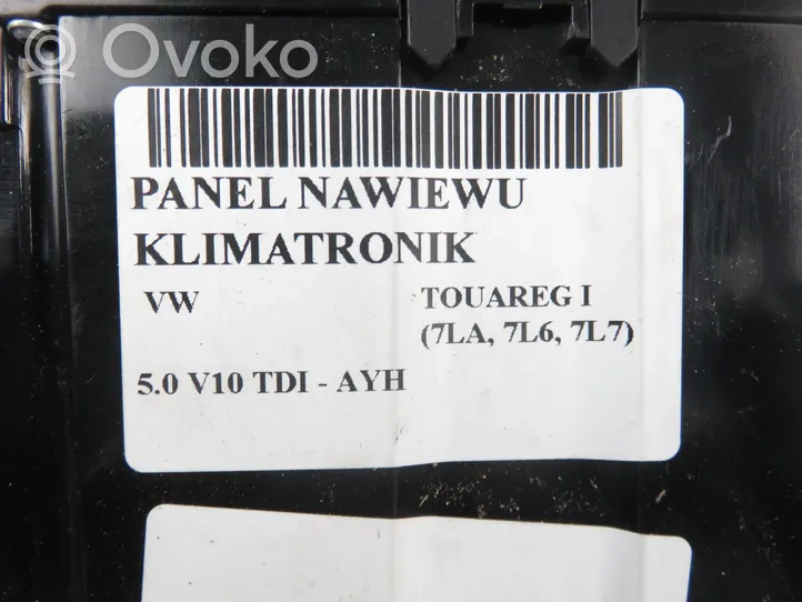 Volkswagen Touareg I Interior fan control switch 