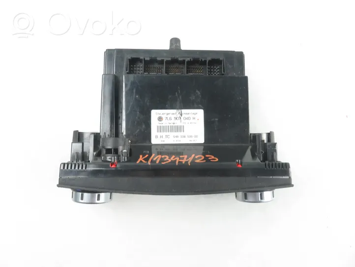 Volkswagen Touareg I Interior fan control switch 