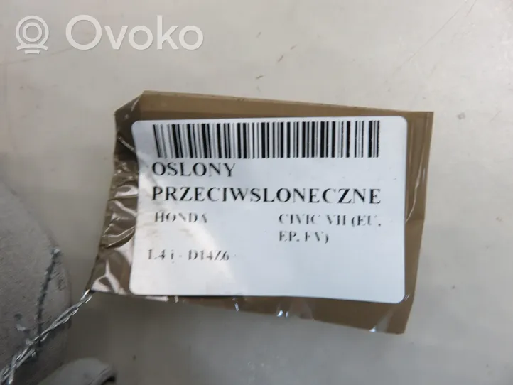 Honda Civic Uchwyt osłony przeciwsłonecznej szyberdachu 