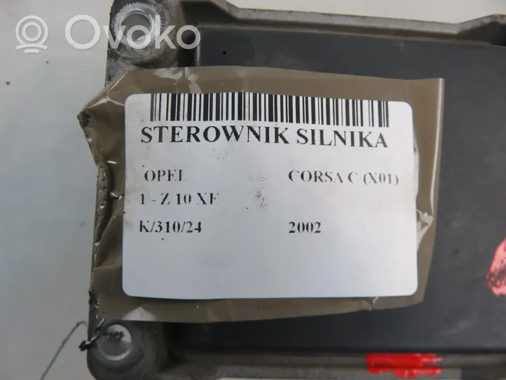 Opel Corsa C Sterownik / Moduł ECU 24443795