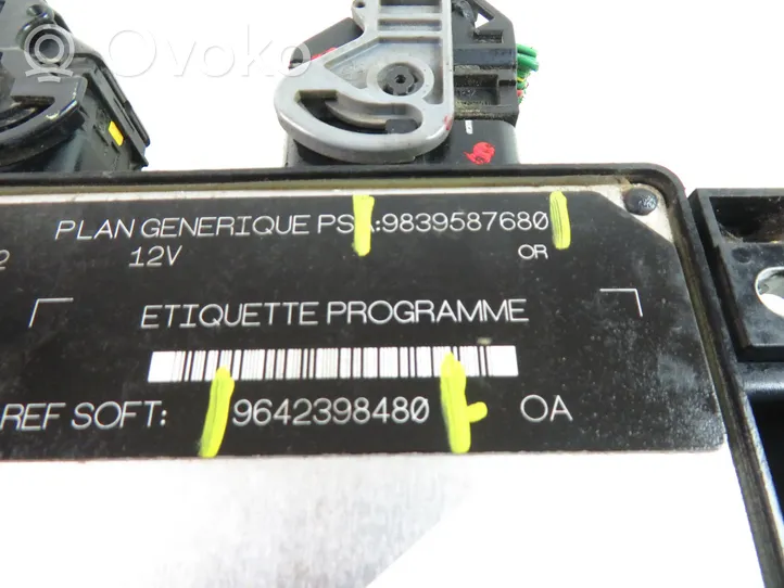 Citroen Berlingo Sterownik / Moduł ECU 9839587680