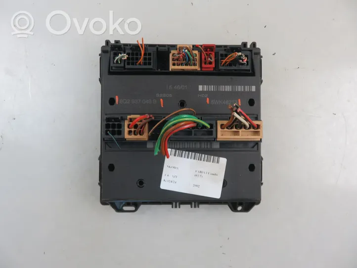 Skoda Fabia Mk1 (6Y) Central body control module 5WK48213