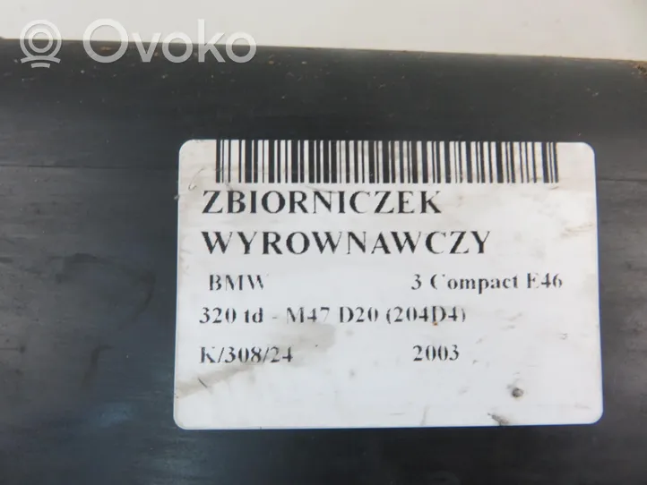 BMW 3 E46 Vase d'expansion / réservoir de liquide de refroidissement 