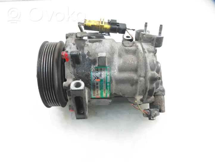 Peugeot 407 Air conditioning (A/C) compressor (pump) 