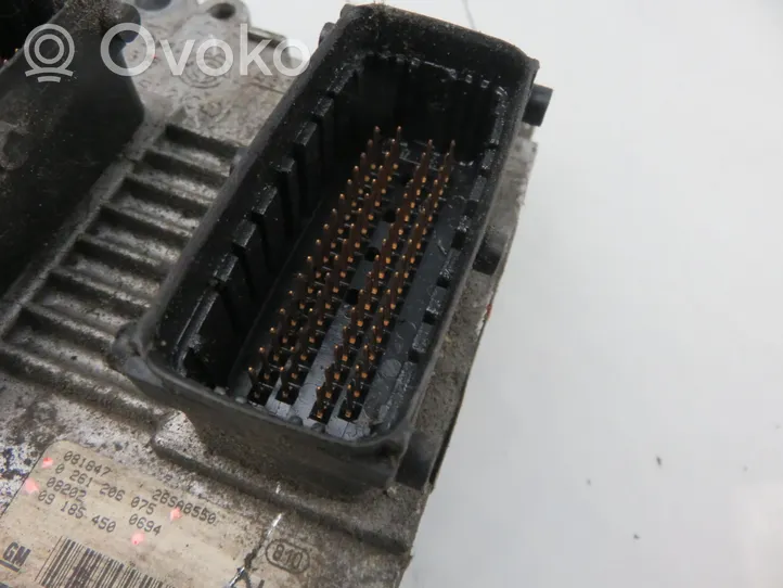 Opel Agila A Sterownik / Moduł ECU 09185450