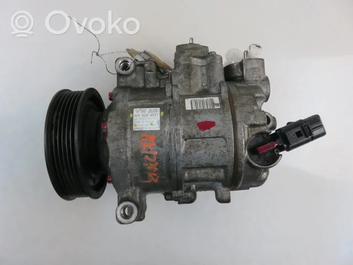 Volkswagen Golf VI Air conditioning (A/C) compressor (pump) 1K0820859T