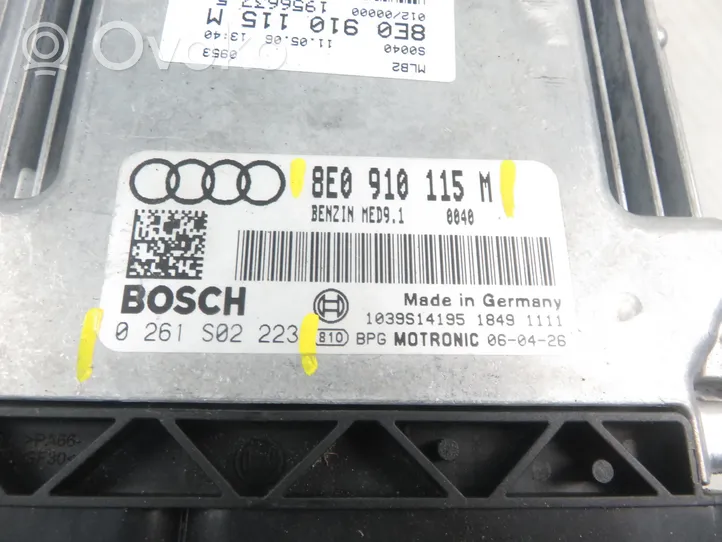 Audi A4 S4 B7 8E 8H Centralina/modulo del motore 0261S02223