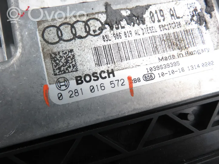 Audi A4 S4 B8 8K Variklio valdymo blokas 0281016572