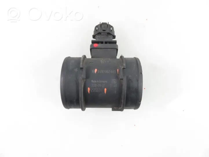 Chevrolet Captiva Mass air flow meter 25858224