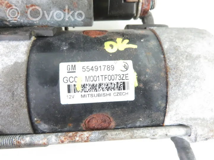 Opel Astra K Käynnistysmoottori 55491789