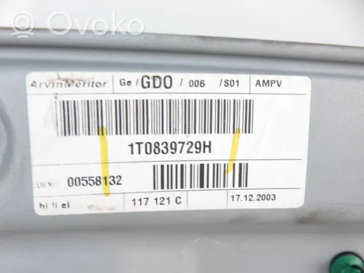 Volkswagen Touran I Elektriskā loga pacelšanas mehānisma komplekts 1K0959703B