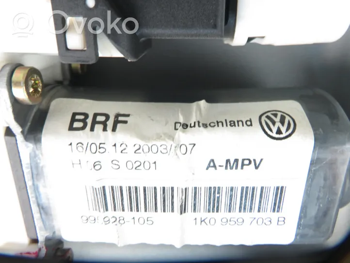 Volkswagen Touran I Elektriskā loga pacelšanas mehānisma komplekts 1K0959703B