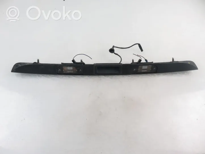 Ford Focus Trunk door license plate light bar 