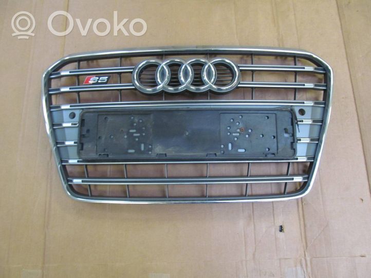 Audi S5 Facelift Grille calandre supérieure de pare-chocs avant 8T0853651M