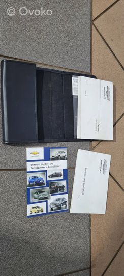 Chevrolet Captiva Carnet d'entretien d'une voiture 