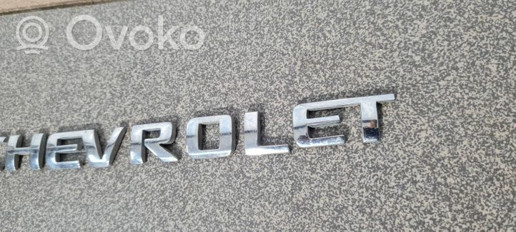 Chevrolet Captiva Logo, emblème de fabricant 