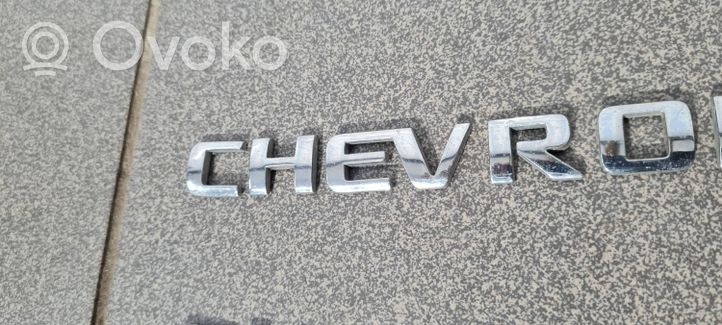 Chevrolet Captiva Valmistajan merkki/mallikirjaimet 