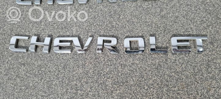 Chevrolet Captiva Logo, emblème de fabricant 