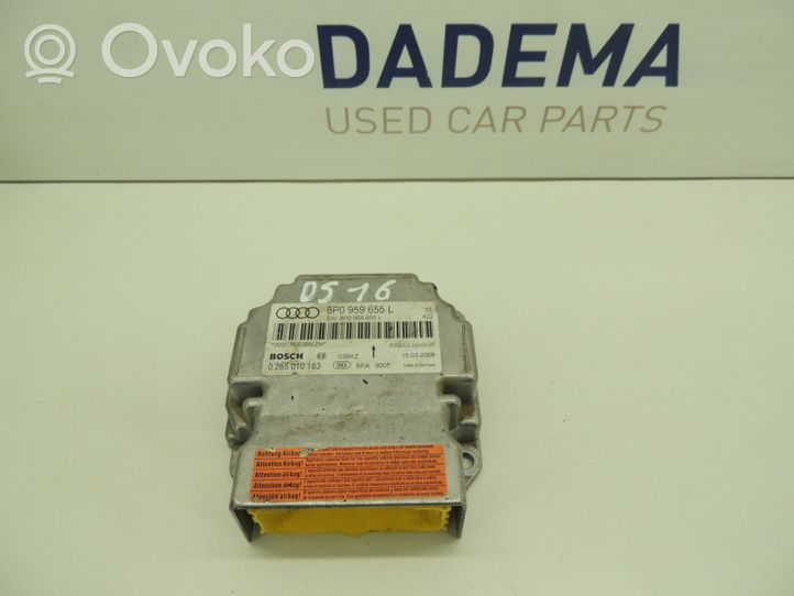 Audi A3 S3 A3 Sportback 8P Module de contrôle airbag 8P0959655L