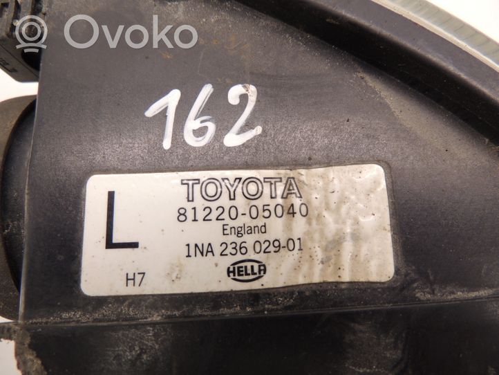 Toyota Avensis T220 Priešrūkinis žibintas priekyje 8122005040