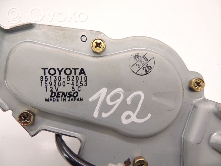 Toyota Yaris Aizmugurējā loga tīrītāja motoriņš 8513052010