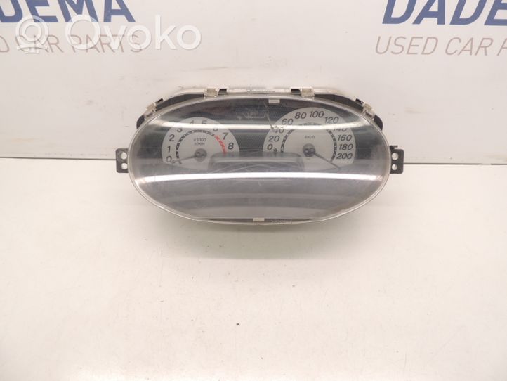 Toyota Yaris Speedometer (instrument cluster) 8380052330
