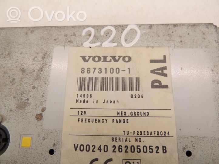 Volvo S60 GPS navigation control unit/module 86731001