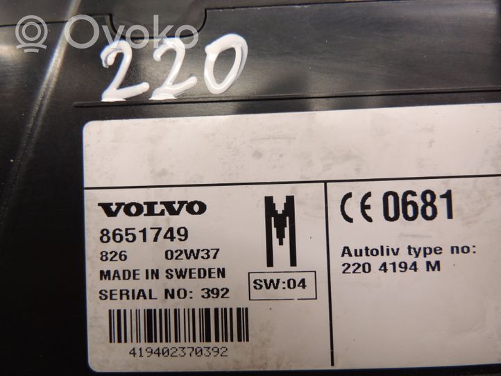 Volvo S60 Unité de commande, module téléphone 8651749