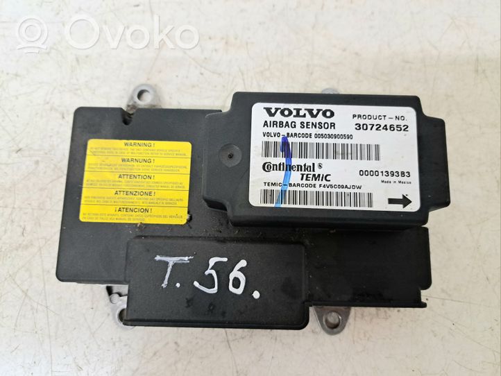 Volvo V50 Module de contrôle airbag 30724652