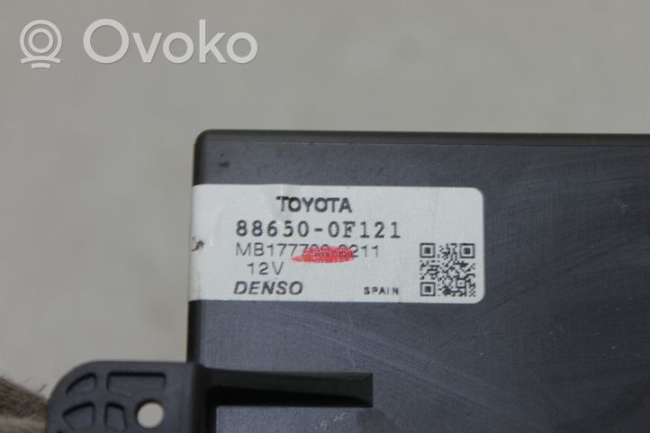 Toyota Verso Unité de contrôle climatisation / chauffage 886500F121