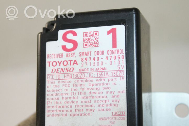 Toyota Prius (XW30) Sterownik / Moduł drzwi 8974047050