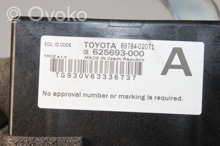 Toyota Auris E180 Unité de commande dispositif d'immobilisation 8978402071