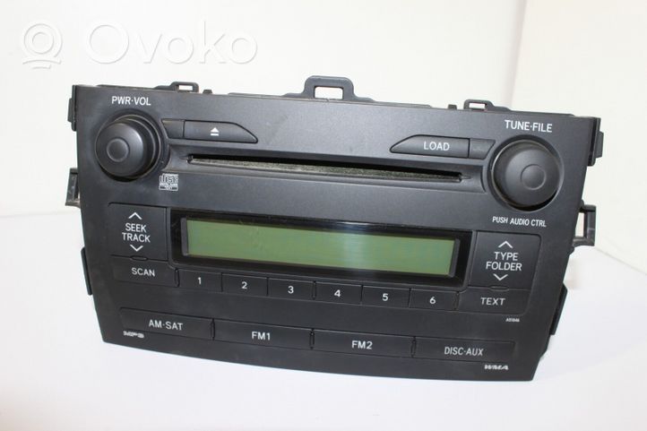 Toyota Corolla E140 E150 Unité principale radio / CD / DVD / GPS 8612002770
