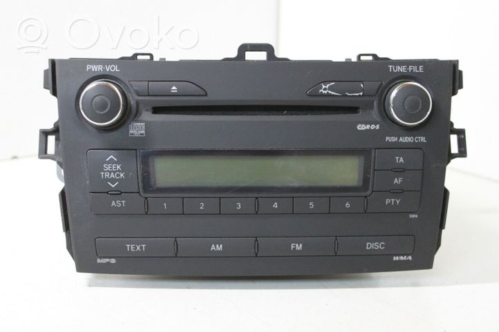 Toyota Corolla E140 E150 Unité principale radio / CD / DVD / GPS 8612012A30