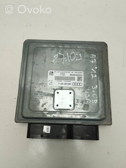 Audi A7 S7 4G Calculateur moteur ECU 4G0907551J