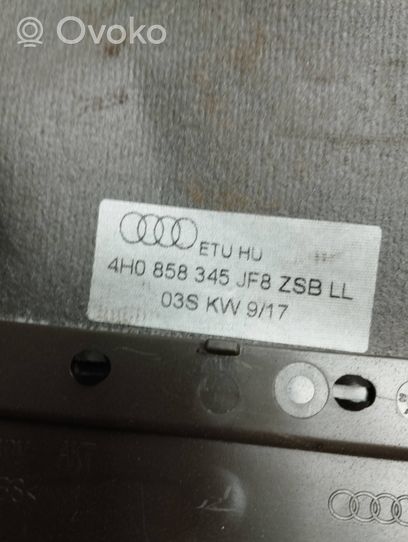 Audi A8 S8 D4 4H Prietaisų skydelio apdaila 4H0858345