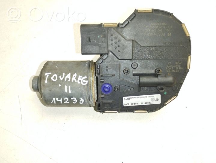 Volkswagen Touareg II Moteur d'essuie-glace 7P0955119