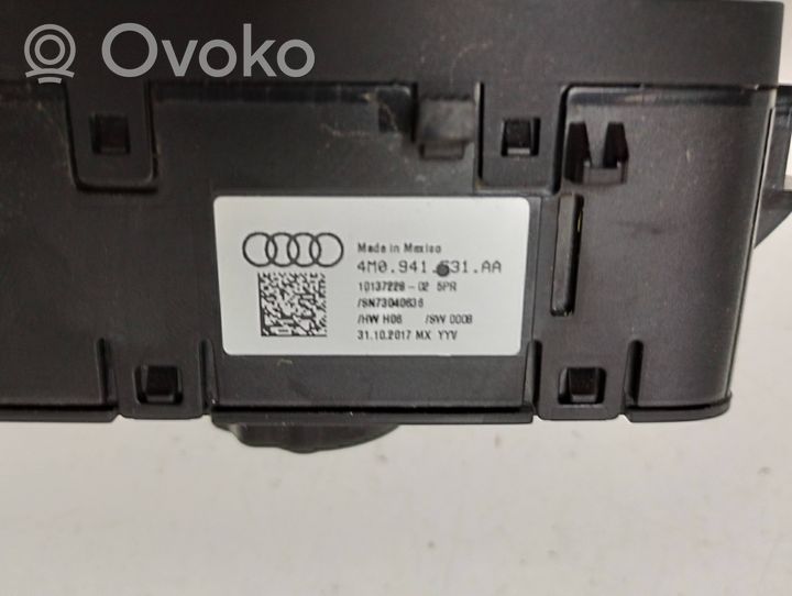 Audi Q5 SQ5 Šviesų jungtukas 4M0941531AA