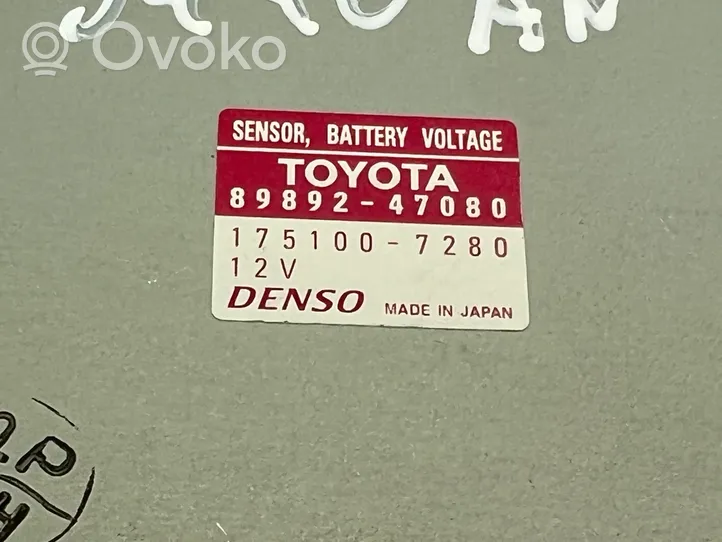 Toyota Prius+ (ZVW40) Altre centraline/moduli 8989247080