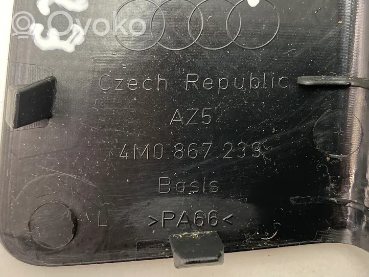 Audi Q7 4M Maskownica głośnika drzwi przednich 4M0867239