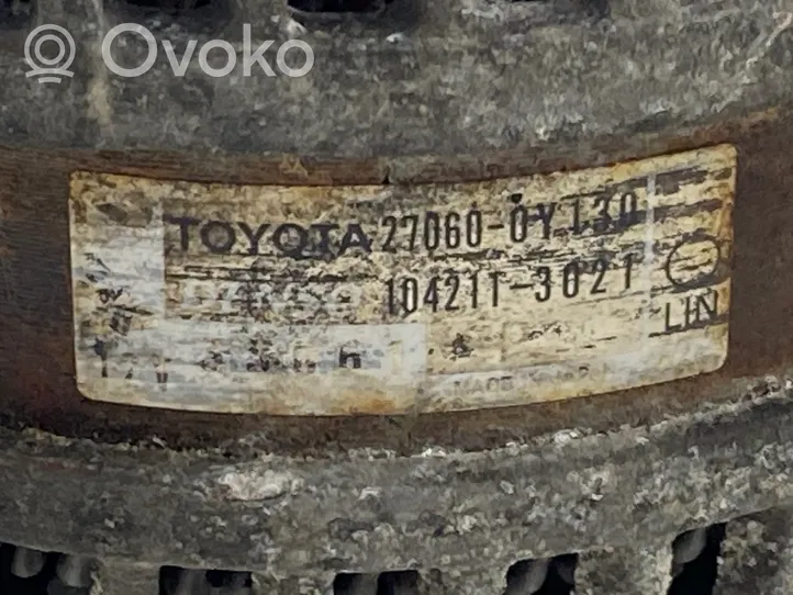 Toyota Yaris Alternator 270600Y130