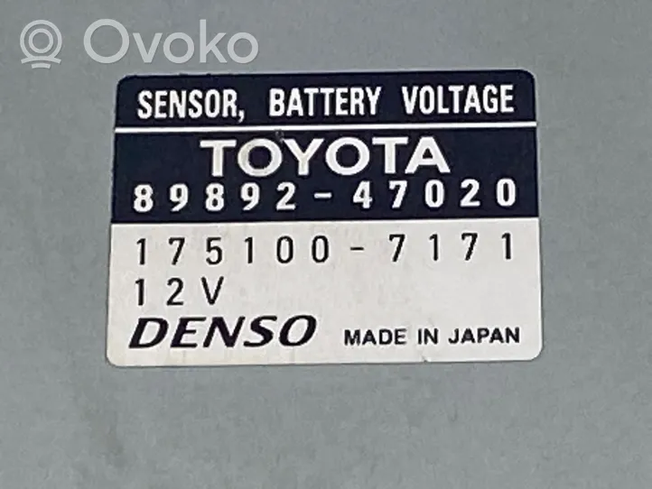 Toyota Auris 150 Muut ohjainlaitteet/moduulit 8989247020