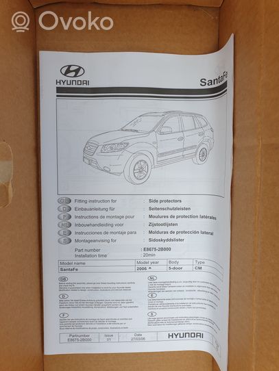 Hyundai Santa Fe Listwa drzwi E86752B000