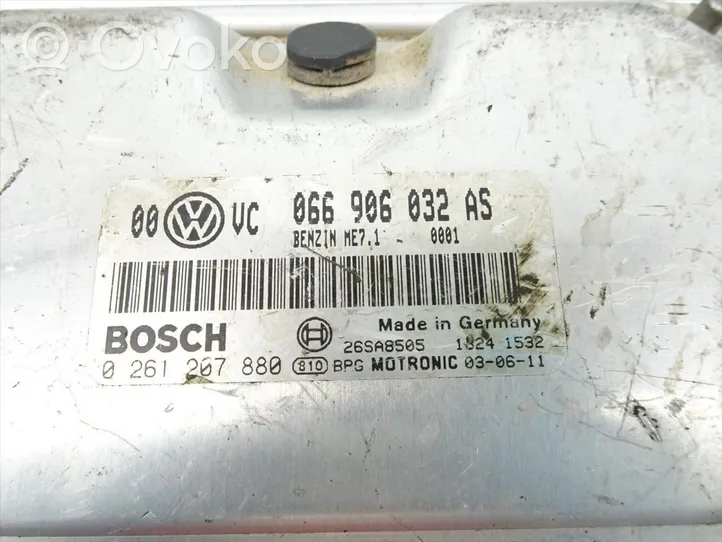 Volkswagen PASSAT B5.5 Centralina/modulo del motore 066906032AS