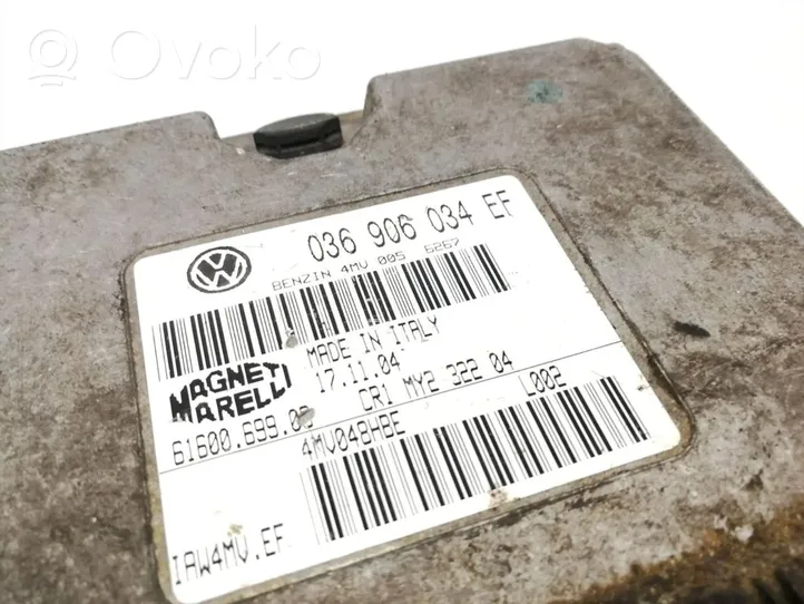 Volkswagen Lupo Engine control unit/module 036906034EF