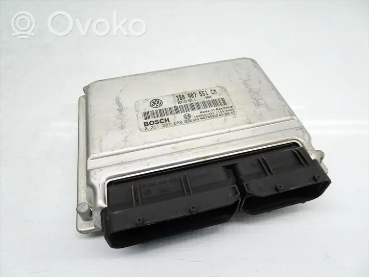 Volkswagen Passat Alltrack Sterownik / Moduł ECU 3B0907551CM