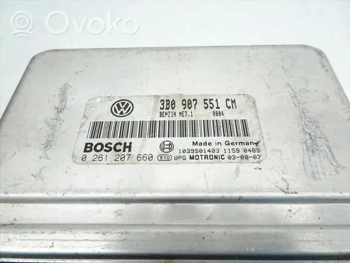 Volkswagen Passat Alltrack Dzinēja vadības bloks 3B0907551CM