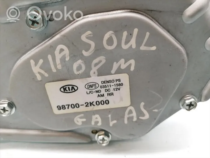 KIA Soul Galinio stiklo valytuvo varikliukas 98700-2K000